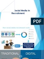 Role of Social Media in Recruitment