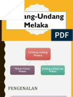 Undang Undang Melaka