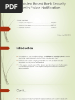 Title:: Arduino Based Bank Security System With Police Notification