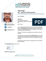 Alok Singh Samasung Exp - Letterr