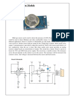 Mq2 Gas Sensor Module