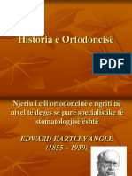 P..Historia e Ortodoncisë - I