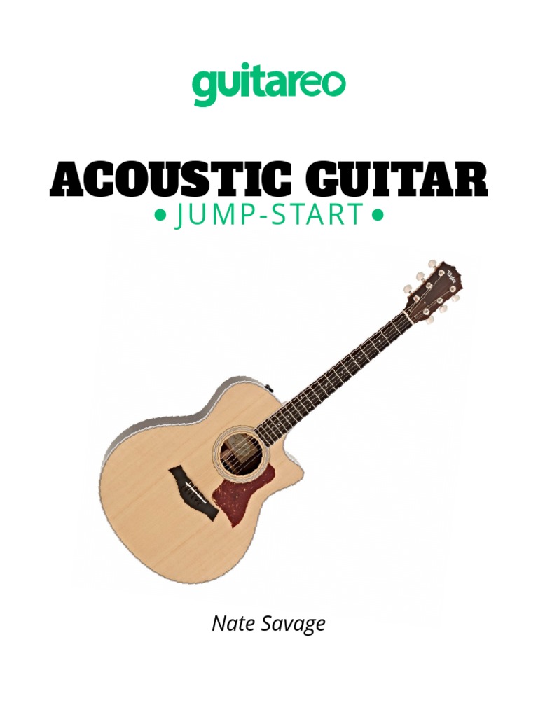 Acoustic Guitar Jump Start PDF PDF Guitars Music Theory