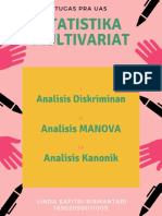 Linda Safitri Rismantari - 165020501111005 - PRA UAS STATISTIKA MULTIVARIAT