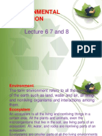 Lecture 6 7 8 (Environmental Pollution)