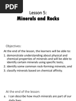 Minerals and Rocks