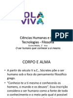 3 - O Ser Humano Quer Conhecer A Si Mesmo