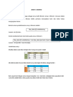 Array 2 Dimensi PDF