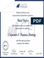 Abdul Hafeez: Corporate & Business Strategy