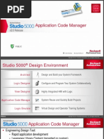 Studio 5000 Application Code Manager Webinar 20170912