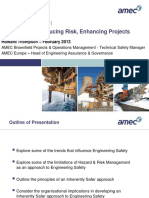 Engineering Safety: Going Lower - Reducing Risk, Enhancing Projects