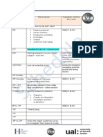 FMP Production Schedule