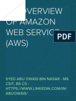 An Overview of Amazon Web Service (AWS)