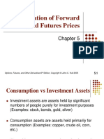 Determination of Forward and Futures Prices