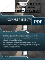 GROUND MOTION SELECTION AND SCALING - Compre Presentation PDF