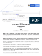 Ley 1581 de 2012 PDF