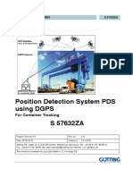Position Detection System PDS Using DGPS S 57632ZA