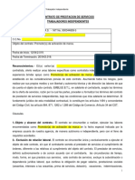 Contrato Promotor (A) 9 Días