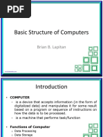 Basic Structure of Computers