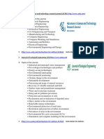 Advances in Science and Technology Research Journal (ASTRJ)