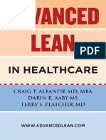 Advanced Lean in Healthcare 149614189X PDF