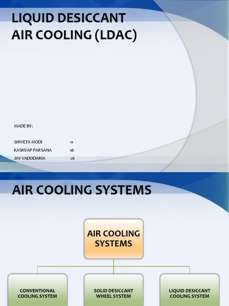 Liquid Desiccant Cooling System Newest Air Conditioning Humidity