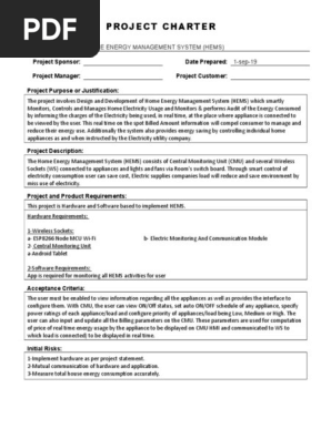 Project Charter
