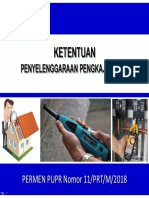 Ketentuan Pengkaji Teknis Sesuai Permen PUPR Nomor 11 - PRT - M - 2018 PDF