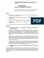La Mar 550 - Acta Junta Extraordinaria 16042019 PDF
