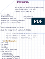 Used To Lump Together - Collections of Different Variable Types - So That They Can Be Conveniently Treated As An Unit