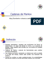 4.cadenas de Markov