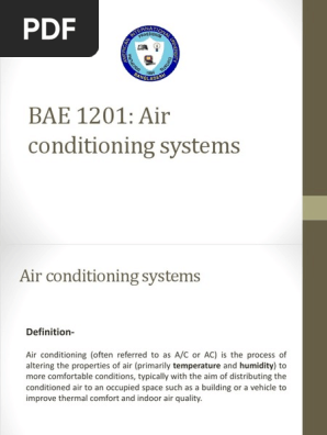Air Conditioning System Relative Humidity Air Conditioning