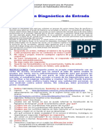  Prueba Diagnóstica de Entrada