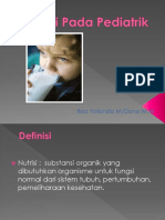 Nutrisi Pada Pediatrik