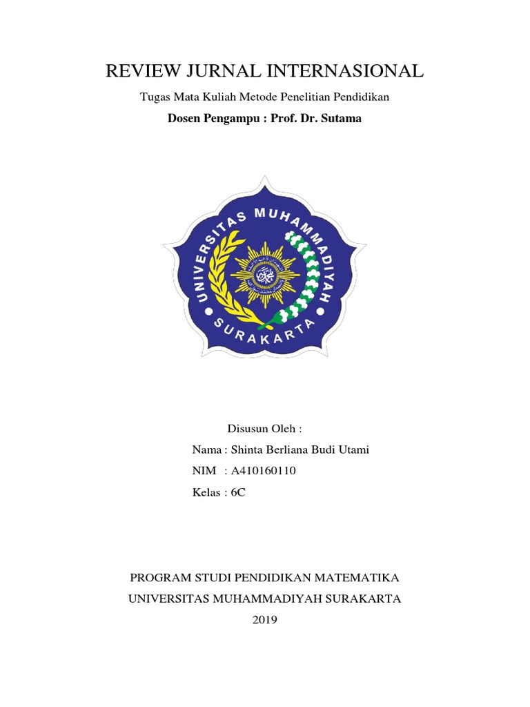 Review Jurnal Internasional