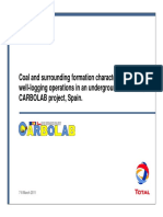 Coal and Surrounding Formation Characterization by Well-Logging Operations in An Underground Coal Mine, C O S CARBOLAB Project, Spain