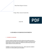 María Paula Chaparro Contreras: Categorías O Patrones de Movimiento