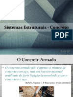 Aula 01 - Sistemas Estruturais - Concreto PDF