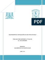 Equipamiento e Instalacion Pista de Hielo PDF