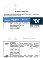5.1.2. Tabla Comparativa de Documentos Rectoresj