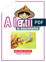 Alertino o escoteiro - RELÓGIO DE SOL Conforme prometido lá vai o