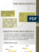 ARQUITECTURA BIOCLIMATICA