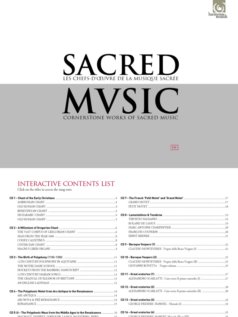 Sacred Music English Lyrics Pdf Gregorian Chant Christian Music