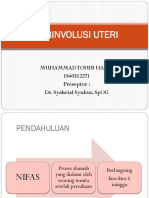 Subinvolusi Uteri