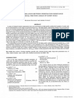 Angulo de Fricción A Partir de SPT Hatanaka y Uchida (1996) PDF