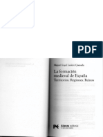 LADERO QUESADA, M. a. La Formación Medieval de España, p. 53-62