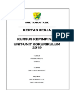 Kertas Kerja Kursus Kepimpinan Kokurikulum - 2019