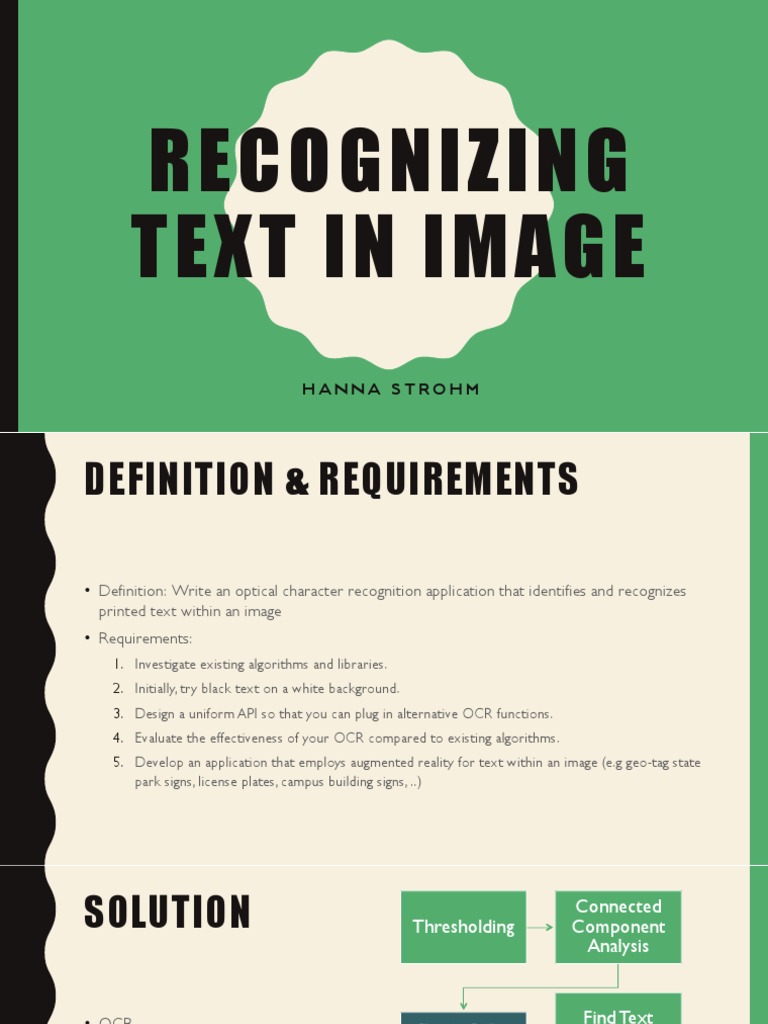 OCR App Development Guide | PDF | Optical Character Recognition | Imaging