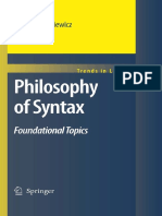 Philosophy of Syntax PDF