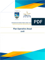 Plan Operativo Anual 2018 2018